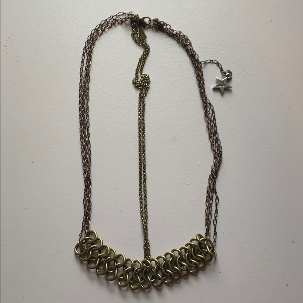 Free People// headband/chain